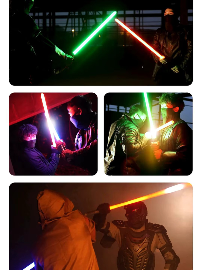 DAMIENSABER Combat Saber Xenopixel Lichtschwert, Fantasy, mit Smooth-Effekten, Starker Klinge, Kampfbereit - Bild 3