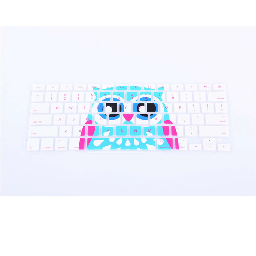 Wasserdichte Silikon-Tastaturschutzhülle für Apple MacBook Air und Pro Retina US-Layout in Multicolour - Bild 2