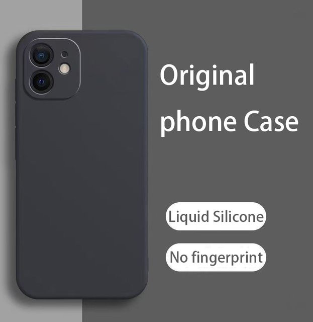 Stoßfeste Flüssigsilikon-Schutzhülle für Apple iPhone 11 bis 17 Pro Max und weitere Modelle in Blau - Bild 1