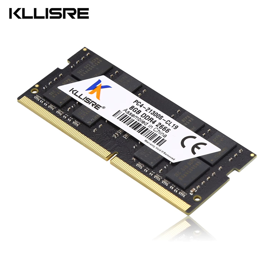 Kllisre DDR4 8 GB 3200 MHz SODIMM Laptop RAM Speicher Schwarz - Bild 2