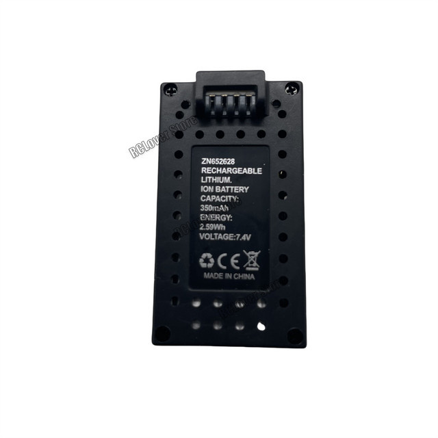 ERA Lipo-Akku 350 mAh für RC ERA C138 Bell206 N306FD Hubschrauber Ersatzteile in Schwarz - Bild 1