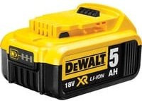 DeWalt Ersatz-Akku DCB184-XJ 18V 5Ah XR Li-Ion in Gelb - Bild 1