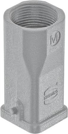 HARTING Tüllengehäuse 19 20 003 1447 in Grau aus Zinkdruckguss - Bild 1
