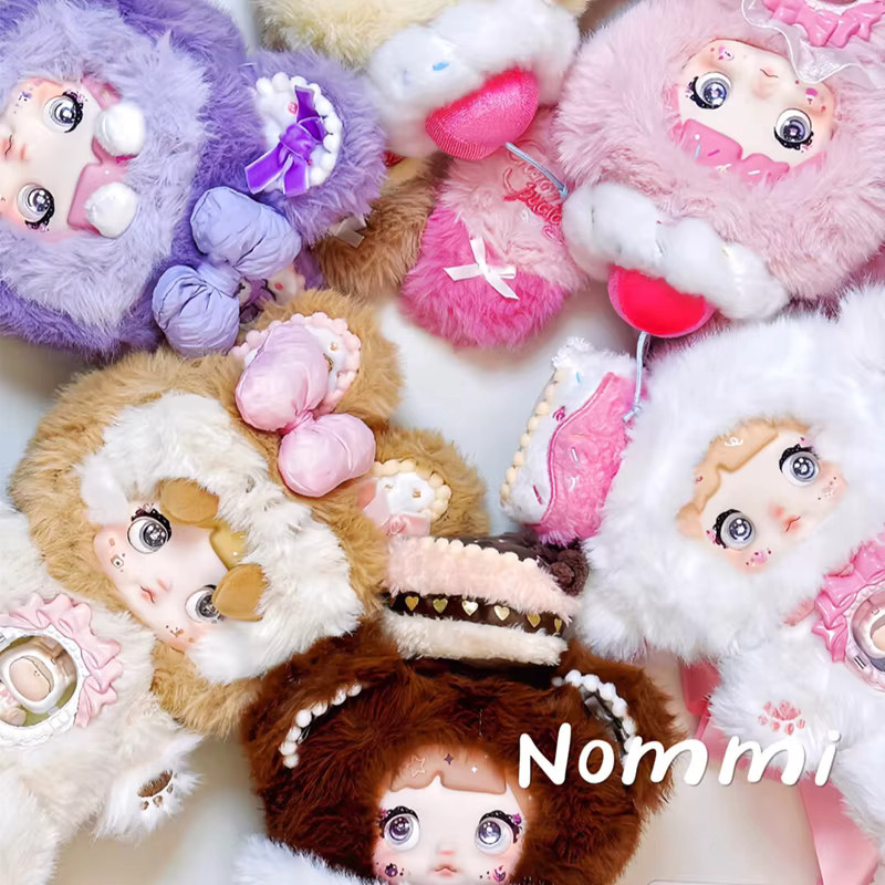 Nommi x Amlls Sweetie Series Blind Box, Nommi V7 Anime Puppe, Actionfigur, Schlüsselanhänger - Bild 2