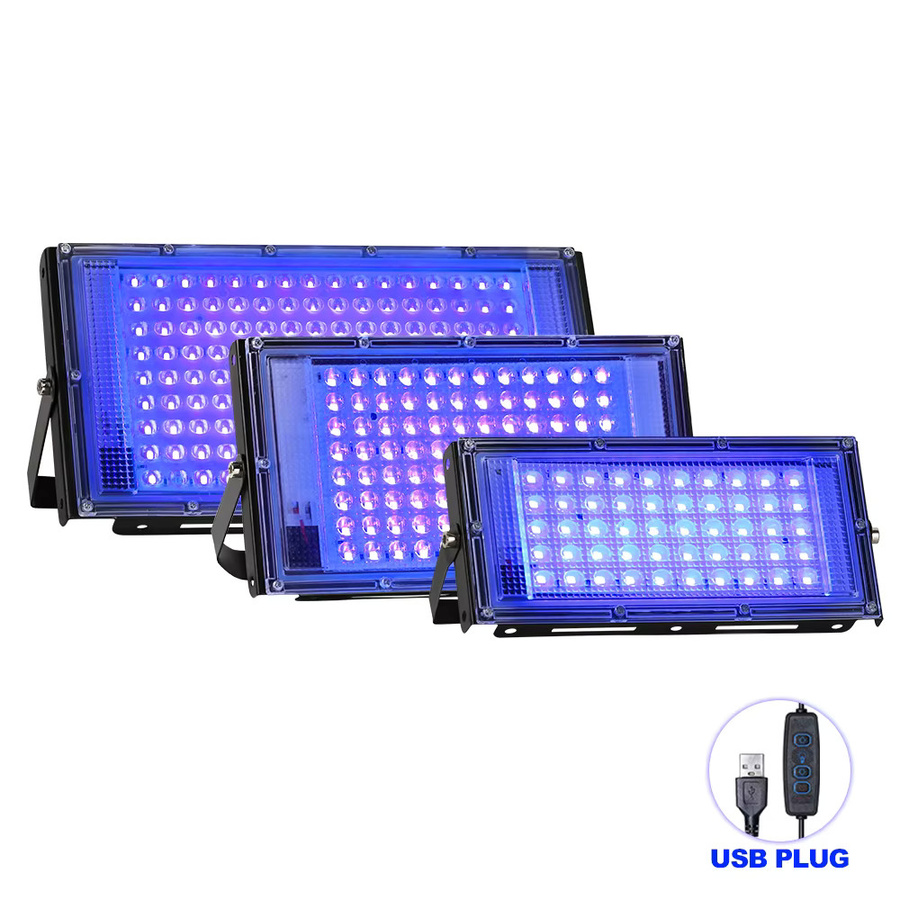 PARKSON LED UV-Flutlicht Schwarzlicht in Schwarz für Party und Bühne - Bild 4