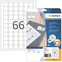 HERMA Universaletikett SPECIAL in Weiß, 1.650 Etiketten pro Packung, B: 2,54 cm x H: 2,54 cm