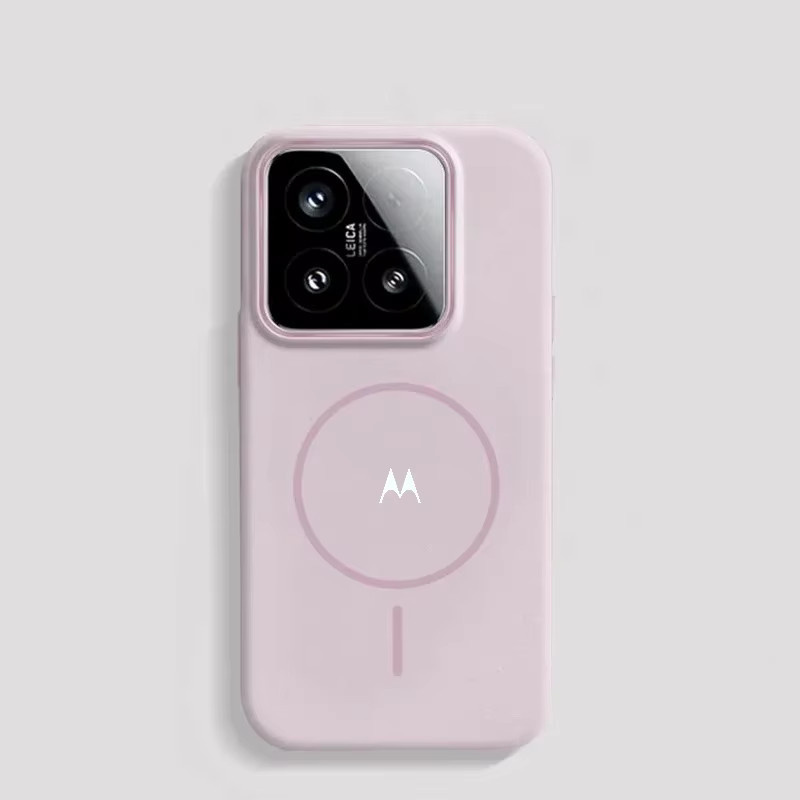 Magnetische Skin Feel Matte Hülle für Motorola Signature Edge 70 Ultra Fusion+ 60 50 Pro G67/57/17/86 Power Thin MagSafe kompatibles Cover in Lila - Bild 1