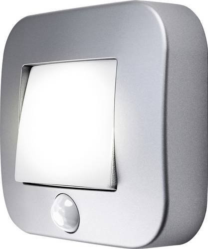 Osram LED-Nachtlicht Nightlux Hall Silber mit Bewegungsmelder und Dämmerungssensor, 0,25 W, 4000 K Kaltweiß - Bild 1