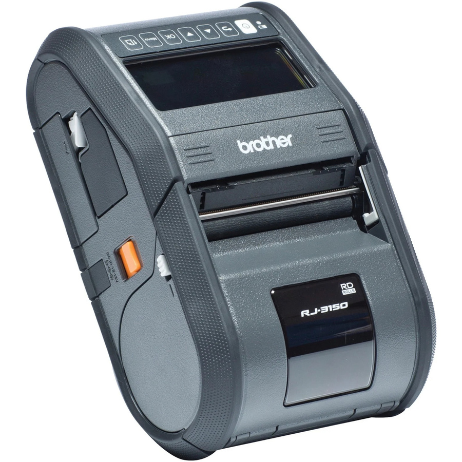 Brother RJ-3150 Thermobondrucker mit Wi-Fi, Bluetooth und USB-C in Schwarz und Grau - Bild 1