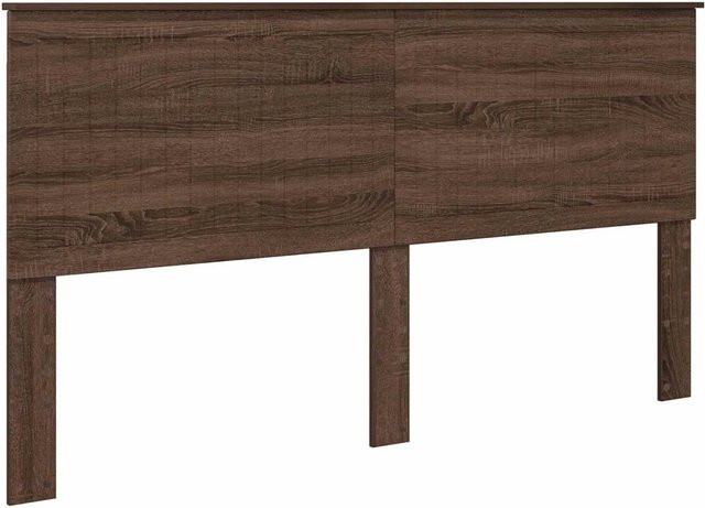 vidaXL Kopfteil in Eichen-Optik Braun aus Holzwerkstoff, Breite: 180 cm - Bild 1