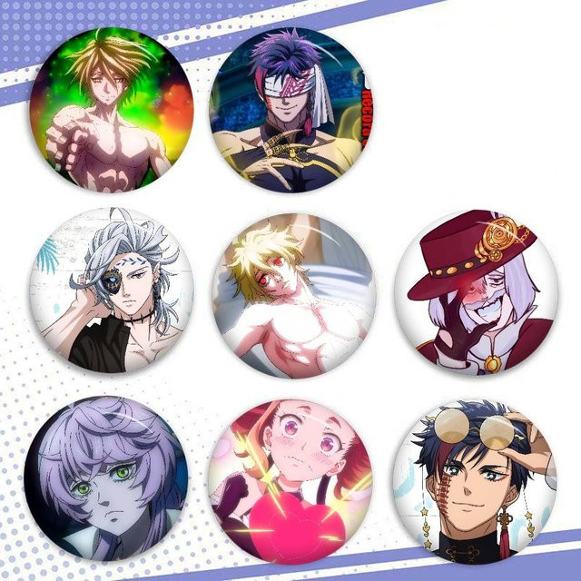 Kayou Abzeichen Anime Record of Ragnarok, Weißblechbrosche, Unisex - Bild 1