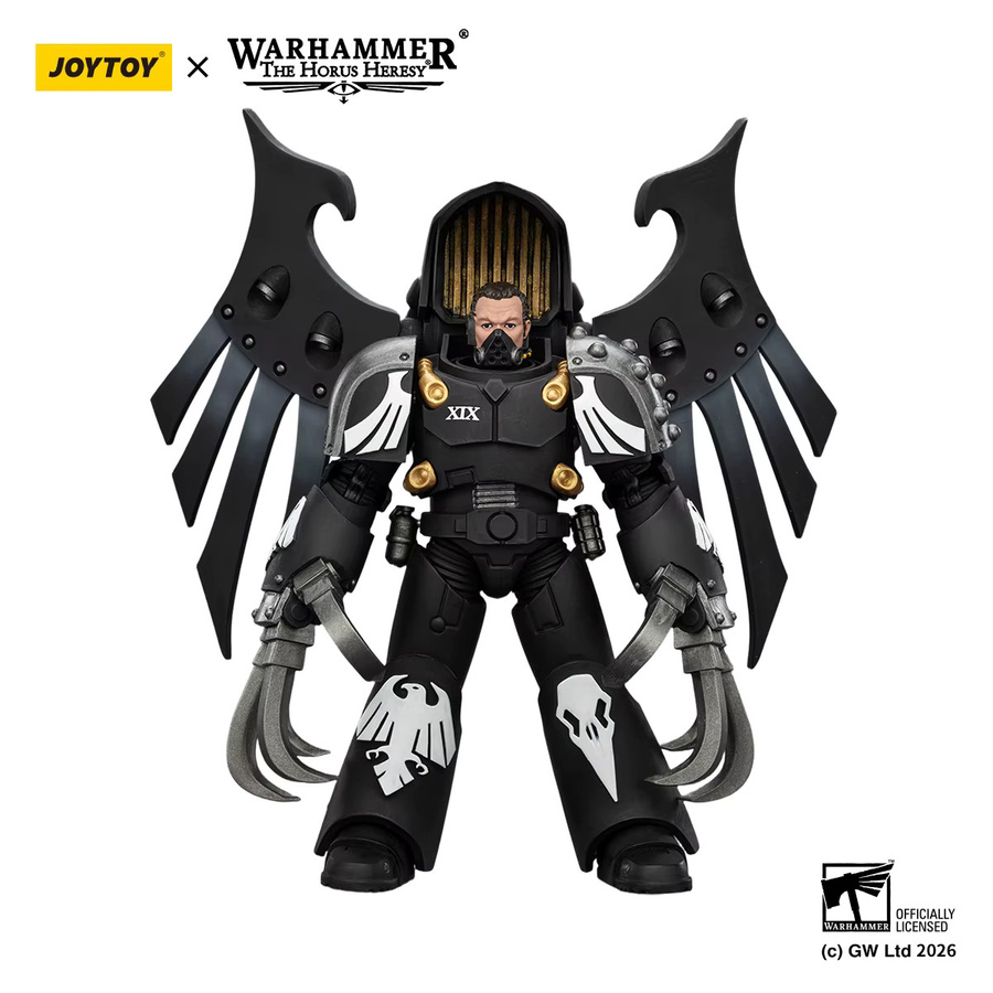 JOYTOY Warhammer 40K Raven Guard Dark Fury Mor Deythan MkVI, Actionfigur - Bild 2