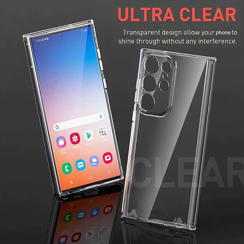 Ultradünne transparente TPU-Schutzhülle für Samsung Galaxy S25 Ultra S24 S23 S22 S21 S20 FE - Bild 4