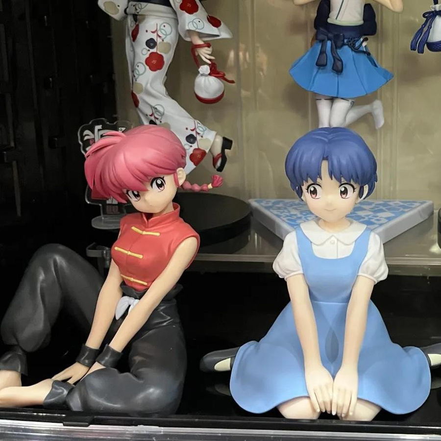 Bandai Ranma 1/2 Akane Tendo Sitzende Figur Anime Statue - Bild 4