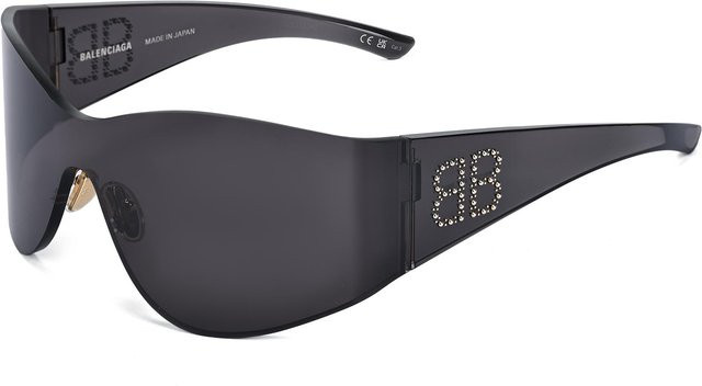 Balenciaga BB0122S Sonnenbrille, Unregelmäßige Form, Vollrand, Schwarz, Damen - Bild 1