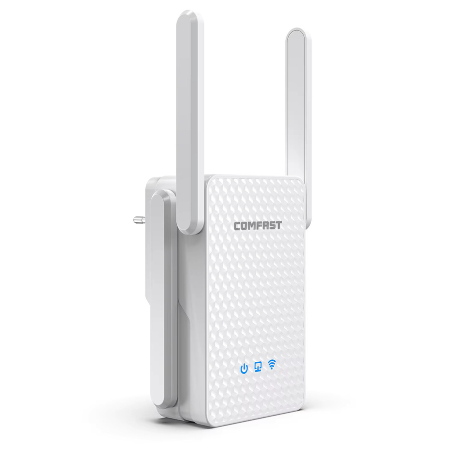 Comfast AX3000 WiFi 7 und WiFi 6 Dual-Band Repeater in Weiß zur Signalverstärkung für 2,4 GHz und 5 GHz - Bild 4