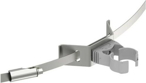 OBO Bettermann isCon HS 26 PA Montagezubehör, Grau, 10 Stück - Bild 1