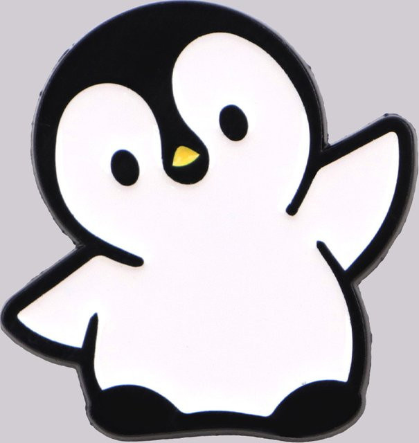 Ramulus Anstecknadel Pinguin, Emaille, Unisex - Bild 1