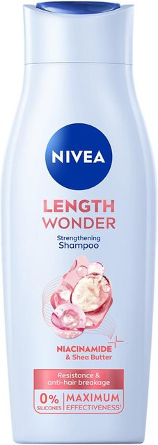 NIVEA Length Wonder Stärkendes Shampoo, 400 ml, Niacinamid - Bild 1