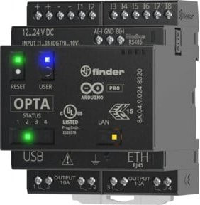 Finder Logikrelais OPTA Advanced Serie 8A 8A.04.9.024.8320 in Grau - Bild 1
