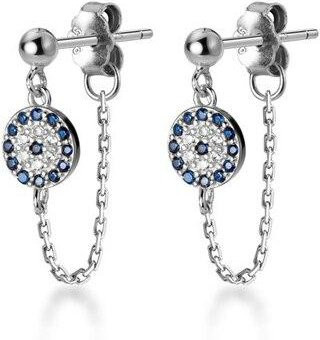 Ohrringe 925 Silber, Zirkonia, Damen - Bild 1