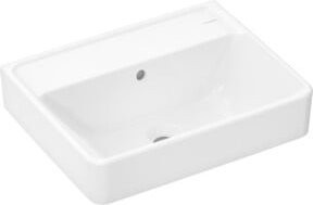 Hansgrohe Handwaschbecken Xanuia Q aus Keramik, weiß, mit Überlauf, Wandhängend, B: 50,0 cm, T: 39,0 cm, H: 10,5 cm - Bild 1