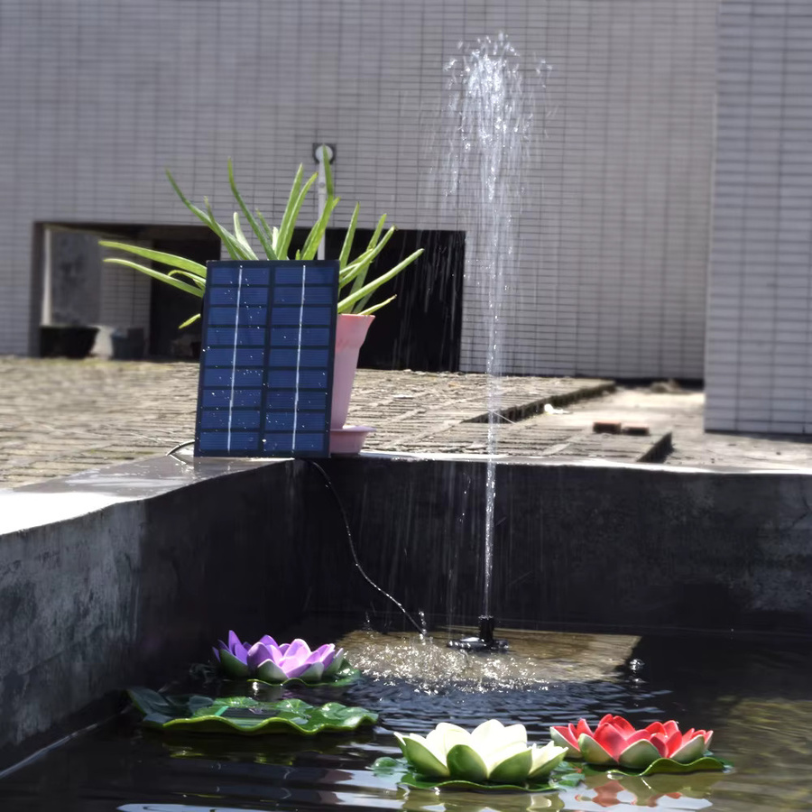 Solarbetriebenes Bewässerungssystem für Garten und Pool mit Solarstrom-Wasserpumpe - Bild 2