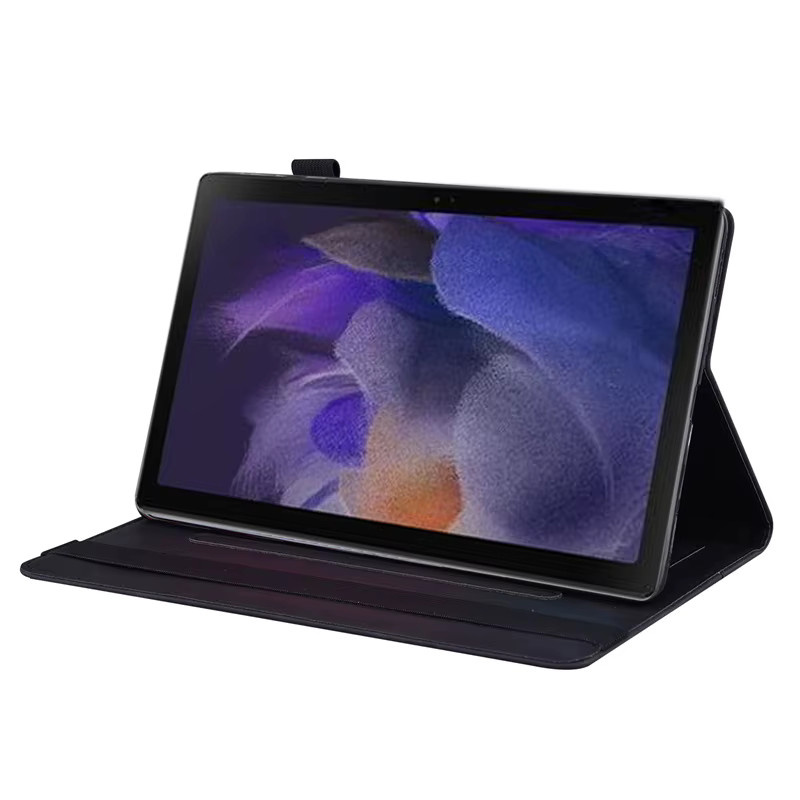Luxus PU Leder Brieftasche Schutzhülle für Samsung Galaxy Tab A11 8,7 Zoll in Schwarz (SM-X130 X133) - Bild 4