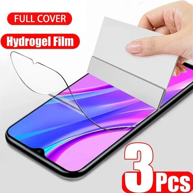 3er-Pack Hydrogel Displayschutzfolie für Oppo Reno14, Reno14 Pro und Reno14 F 5G, transparent - Bild 1