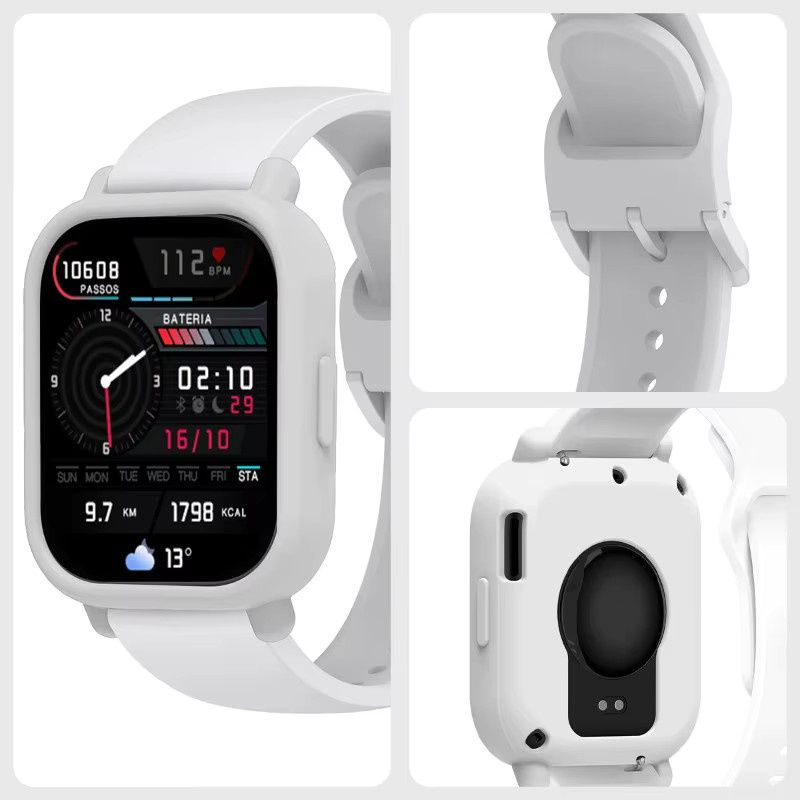CAOWTAN Uhrenarmband Silikon, Redmi Uhr 5 Aktive & 5 Lite, Unisex - Bild 1
