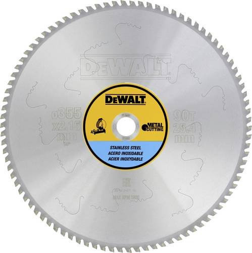 DeWalt Kreissägeblatt DT1922-QZ in Silber, Durchmesser: 355 mm - Bild 1