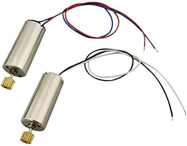 YUNIQUE EUROPE Ersatzmotoren für RC Quadcopter, 2-teiliges Set, Metall, silber - Bild 1