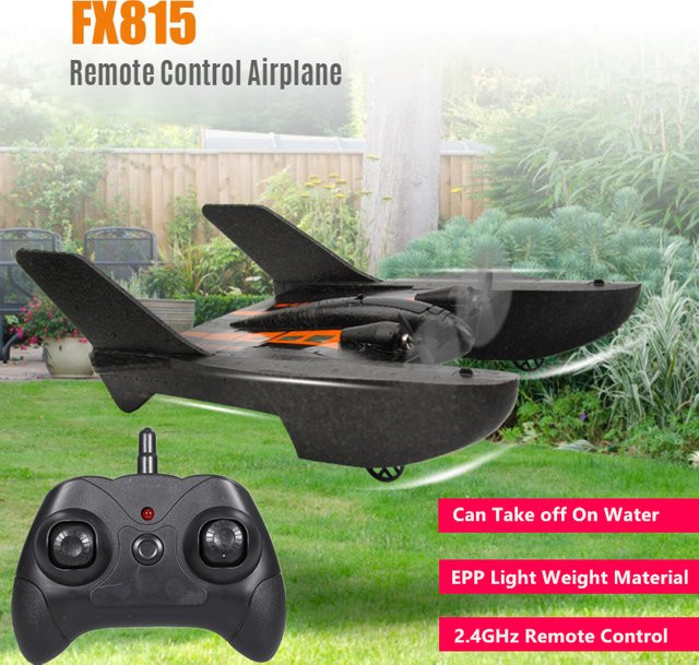 Tccicadas Raumschiff-Flugzeug, RC-Flugzeug, Weltraum, Schwarz - Bild 1