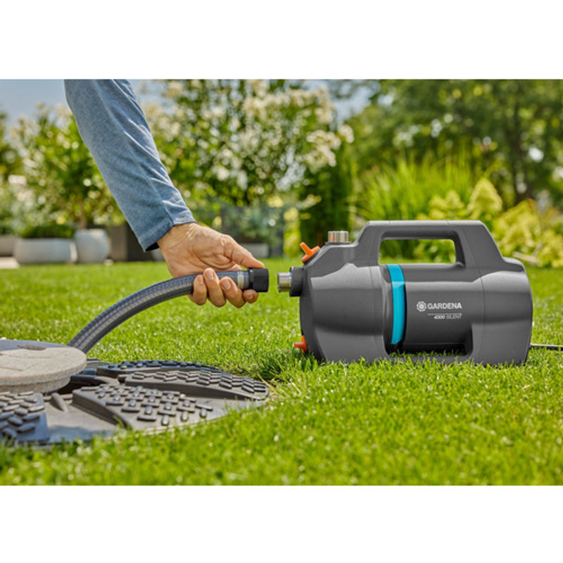 Gardena Gartenpumpe 4300 Silent in Grau mit 4300 l/h und 4,3 bar - Bild 5