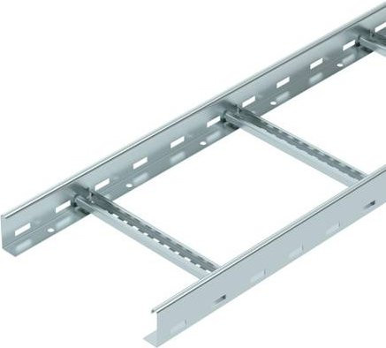 OBO Bettermann Kabelleiter Grau, L: 3 m, B: 30 cm, H: 6 cm - Bild 1