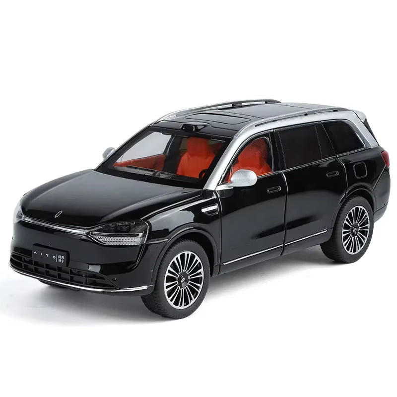 RMZ city AITO M9 SUV Modell, Spielzeug Auto, 1:24, Metall, Licht und Sound, Gummi Reifen - Bild 7