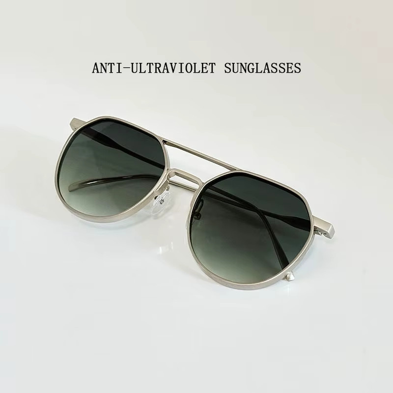 ZUIDID Sonnenbrille, oval, Vollrand, Metall, Unisex - Bild 1