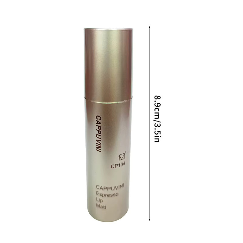 Cappuvini Lippenstift, Flüssig, Matt, Silber-Tube - Bild 6