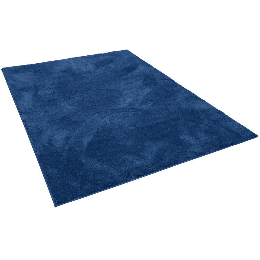 Pergamon Luxus Hochflor Teppich Silky Dunkelblau B/T: 140 x 200 cm - Bild 2