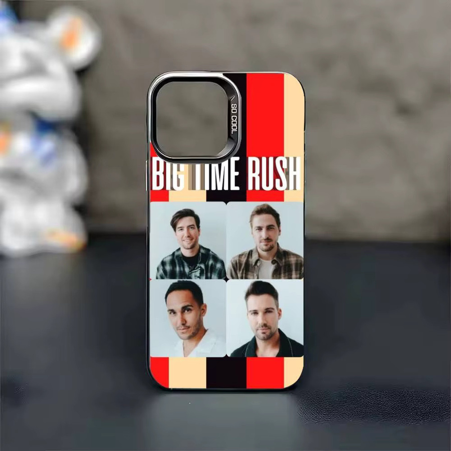 B-Big Time R-Rush Handyhülle Shell in Silber für iPhone 17 16 15 14 13 12 11 Pro Max Plus - Bild 2