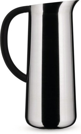 Alessi Nomu Doppelwandige Isolierkanne in Silber, Höhe: 29 cm, 1000 ml