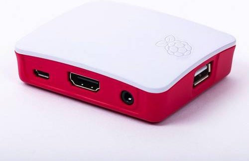 Raspberry Pi 3A+ Gehäuse in Rot und Weiß für SBC-Modelle A und A+ - Bild 1
