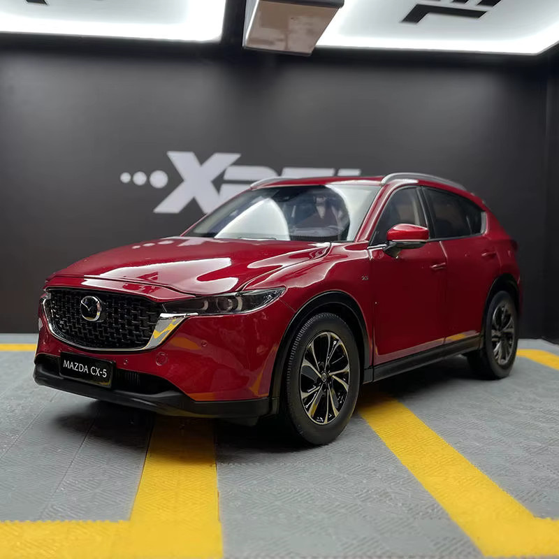 WELLY Mazda CX-5 CX5 SUV, Auto Modell, 1:18, Metall, Rot - Bild 2