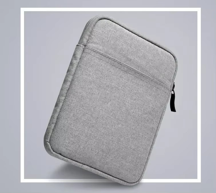 ZKBOWBG Universelle 8-Zoll-Tablet-Hülle mit Reißverschluss für iPad Mini 3 4 5 6 7 in Grau - Bild 2