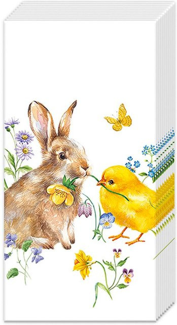 Papiertaschentücher Hase & Küken für die Osterzeit - Bild 1