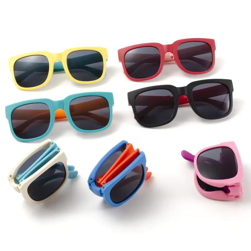 ZUXUB Sonnenbrille Kids, Vollrand, Square, Kunststoff, Multicolour - Bild 3