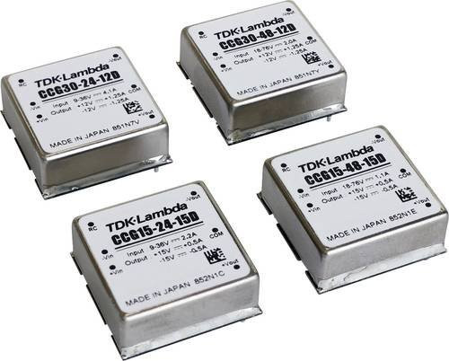 TDK-Lambda CCG15-48-12S DC/DC-Wandler Print 12V 1.3A 15.6W mit 1 Ausgang - Bild 1