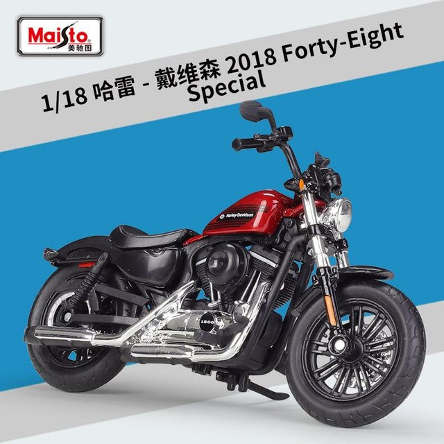 Maisto Harley Davidson Sportster Iron 883, Motorradmodell, 1:18, ab 18 Jahren - Bild 1