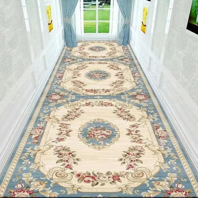 Luxuriöser marokkanischer Flurteppich von Wedding Decor in Beige, Waschbarer Läufer für Flur und Wohnzimmer, B/T: 60 x 200 cm - Bild 1
