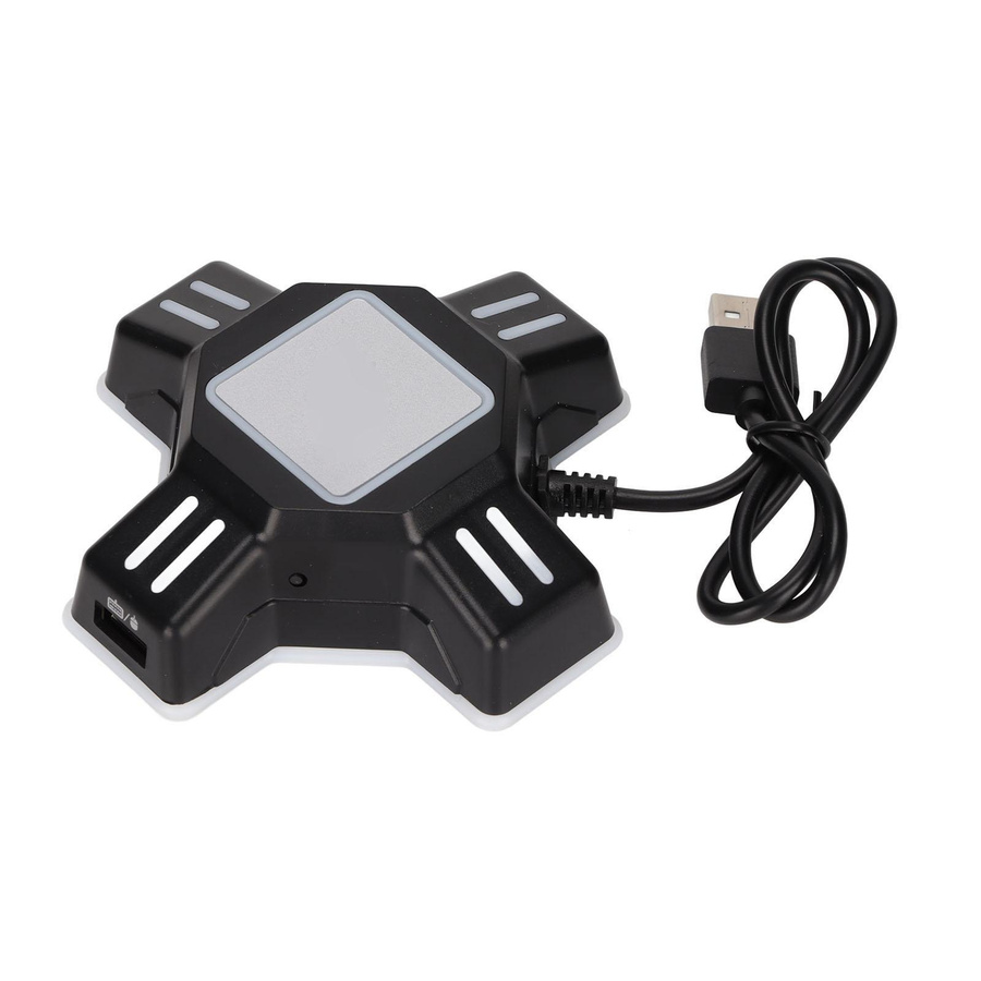 Igeteck USB Tastatur-Maus Konverter Adapter für Nintendo Switch, Xbox und PlayStation, Schwarz - Bild 2